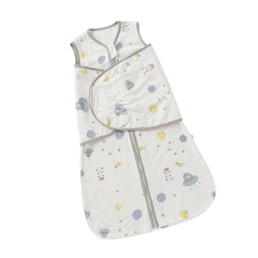 Imagem de Saco de Dormir para Bebé,Manta Suave e Quente em Algodão Puro - Mantos de Enrolar para Berço - Para Meninas Meninos Berço Casa Viagem Hospital Inverno Frio