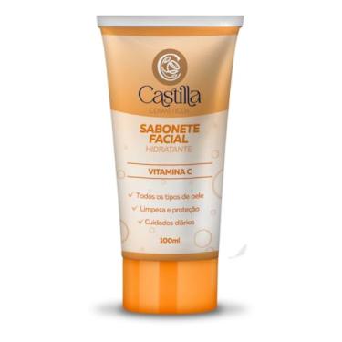 Imagem de Sabonete Facial Castilla Vitamina C 100mL – Limpeza, Hidratação e Proteção Antioxidante Diária