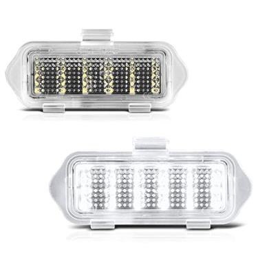 Imagem de VIPMOTOZ Espelho retrovisor lateral completo LED compatível com 2003-2006 Escalade Silverado Sierra Suburban Tahoe conjunto de pares de lentes transparentes