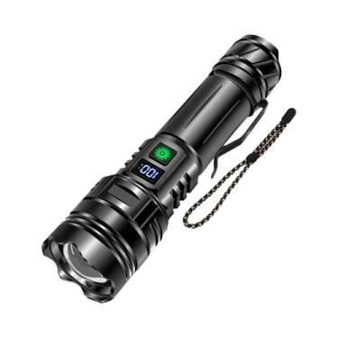 Imagem de Lanterna LED Recarregável Super Brilhante, Portátil, Ultra Potente, De