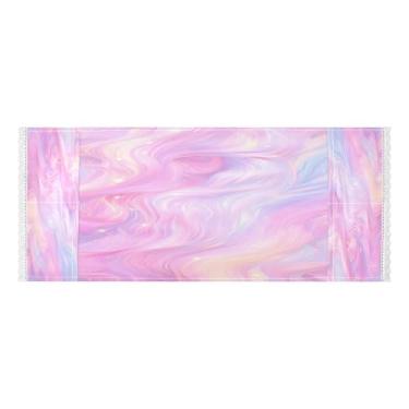 Imagem de Wassud Capas abstratas para lavadora e secadora de fumaça, protetor de lavadora com sacos de armazenamento, capa de geladeira à prova de poeira com bolsos para lavanderia doméstica, cozinha, 120 x 55