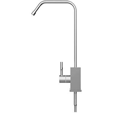 Imagem de Torneira de filtro de água potável torneira de pia de cozinha escovada 360 gira osmose reversa RO filtro de água potável torneira purificador de pia de cozinha - I, K