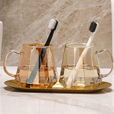 Imagem de YYBOES Conjunto de copos de lavagem copo de escova copo de escova copo de enxaguante bucal doméstico boca de lavagem