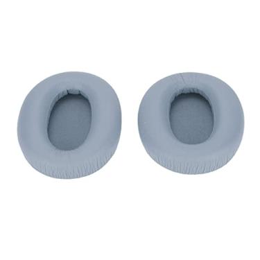 Imagem de Akozon Almofadas de Ouvido de Reposição para Fones de Ouvido EDIFIER W820NB – Almofadas de de Couro Proteico Com Isolamento de Ruído para Audição Confortável (protetores de ouvido azuis)