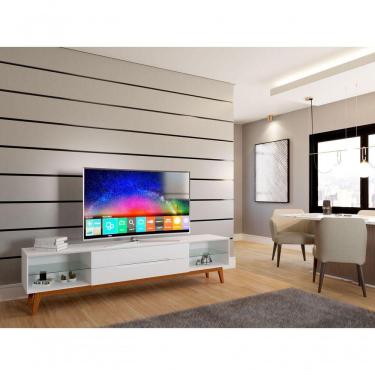 Imagem de Rack Para Tv Limit 2.2 Branco - Moveisaqui