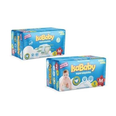 Imagem de FRALDA ISABABY SUPER SEQUINHA REGULAR M 08 UNIDADES