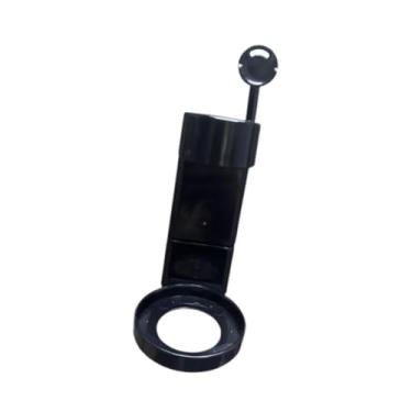 Imagem de Baoblaze Suporte de parede para frasco de sabonete líquido, prateleira ajustável para frascos de shampoo, loção e outros produtos, ideal para casa, café e, Solteiro