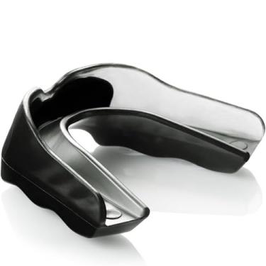 Imagem de Shock Doctor Protetor de boca, protetor de boca de futebol de ajuste personalizado, protetor bucal moldável boxe, lacrosse, hóquei, MMA, futebol e mais, bocal, protetor bucal, esportes, adulto e jovem