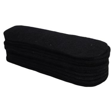 Imagem de TOPINCN Filtros de Ventilador de Teto de 10 Pacotes para Lâminas, Almofadas de Purificador de Ar de Fibra de Carbono Ativada Com Adesivo para Ventiladores de Teto Domésticos, Filtros de