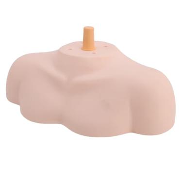 Imagem de Yinhing Peruca Suporte de Ombro Modelo Universal Cor Pele Manequim Cabeça Suporte para Treinamento Cabeleireiro Estilo Pvc