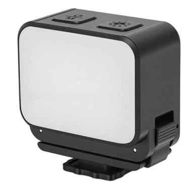 Imagem de Jectse Luz de Vídeo LED, 20 Lâmpadas LED Com 3 Temperaturas de Cor 3000K 4440K 8700K, Brilho 150Lx, IPX4 à Prova D'água, Montagem Magnética, Com Bateria de 600mAh, para Câmera de Ação