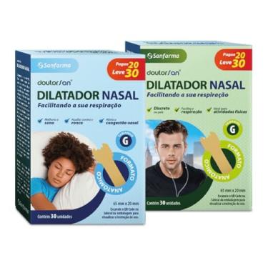 Imagem de Dilatador Nasal Anatômico G caixa com 30 unidades