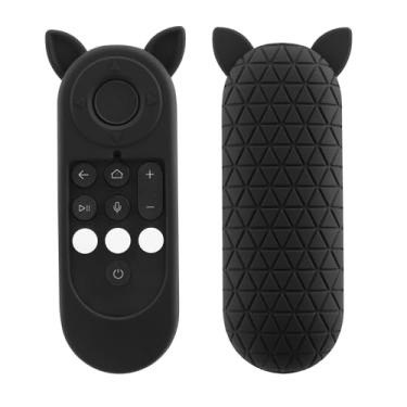 Imagem de JCMOYUTY Capa para controle remoto Facebook Protal TV, capa protetora de silicone preta