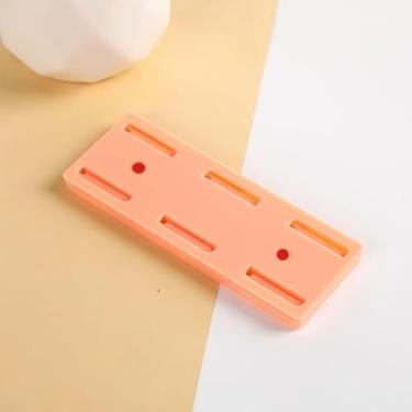 Imagem de 8 peças, organizador de cabos, adesivo super forte, sem ferramentas, sem danos, durável, suporte de cabo, ganchos para roteador, casa, escritório, cozinha, rosa