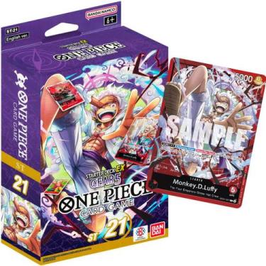 Imagem de One Piece Starter Deck Ex Gear 5 St 21 Cartas Inglês Bandai - BANDAI N