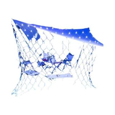 Imagem de Guirlandas De Natal LED Grandes 3mx2m 2mx2m 1.5mX1.5m Cortina De Luz E