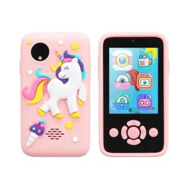 Imagem de Brinquedo De Telefone MP3 Para Crianças Com Câmera, Jogos De Quebra-Ca