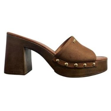 Imagem de TAMANCO VIA MARTE SALTO ALTO REF:311-002 FEMININO-Feminino