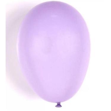 Imagem de Balão de Látex Lilás Baby 7" 18cm 50un São Roque - Sao Roque
