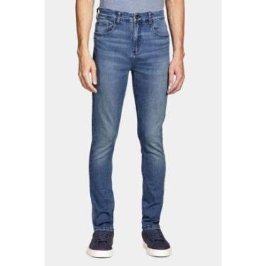 Imagem de Calça Jeans Skinny X-Treme Dirty Azul Escuro-Masculino