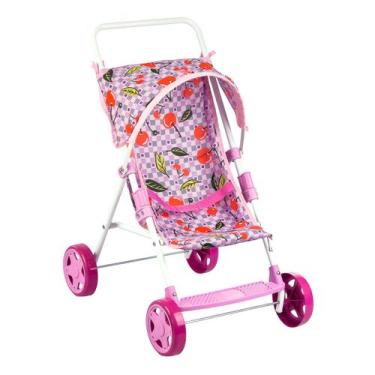 Imagem de Carrinho de boneca Soft bebê reborn - Kids Baby, Lilás