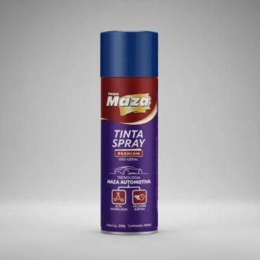 Imagem de Tinta Spray Maza Automotivo Cores Linha Premium Secagem Rápida, Azul D