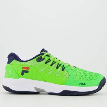 Imagem de Tênis Fila Float Verve Verde e Marinho-Masculino