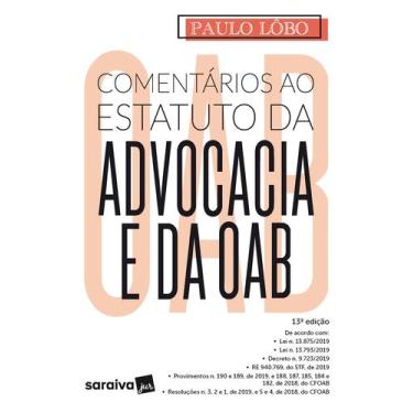 Imagem de Livro - Comentários ao Estatuto da Advocacia e da OAB - 13ª Edição 202