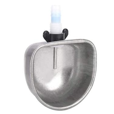 Imagem de Zerodis Bebedor de Coelho de Aço Inoxidável, Tigela de água, 10 Conjuntos, Conector T de Uma Peça, Acessórios de Alimentação para Dispensador de água Animal Marten Fox (camiseta dividida)