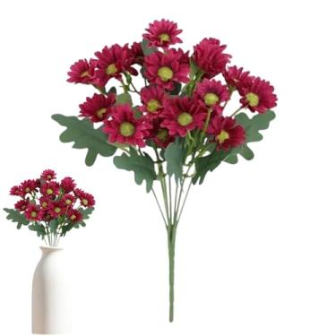 Imagem de Mães falsas, decoração de flores de resistentes aos raios UV, folhas de eucalipto resistentes à água, flores para sepultura, Halloween, , casa, quintal, pátio, exterior, jardim, de