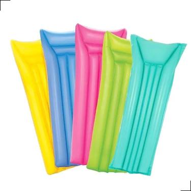 Imagem de Colchão Bronzeador Inflável Bóia Piscina Praia 183 X 6 Rosa