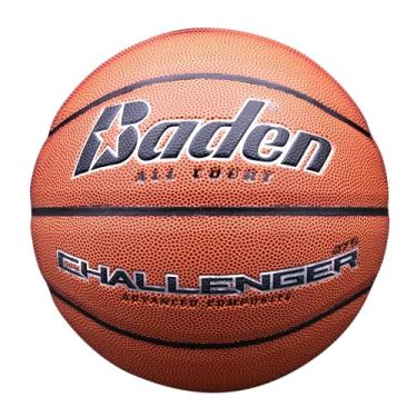 Imagem de Baden | Challenger | Basquete para todas as quadras | Composto avançado durável para jogos internos e externos | Jovens, mulheres e homens (laranja, 69,8 cm)