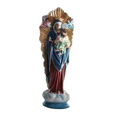 Imagem de Estatua Nossa Senhora do Perpétuo Socorro 60cm Gesso Resinado - Minha 