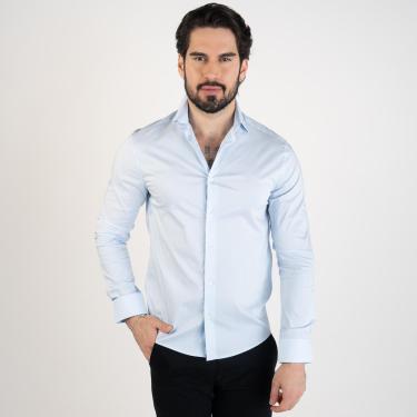 Imagem de Camisa Ellus New Italian Azul Claro-Masculino