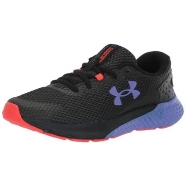 Imagem de Under Armour Tênis de corrida feminino Charged Rogue 3, (002) Preto/Violeta Tempestade/Violeta Storm, 5.5