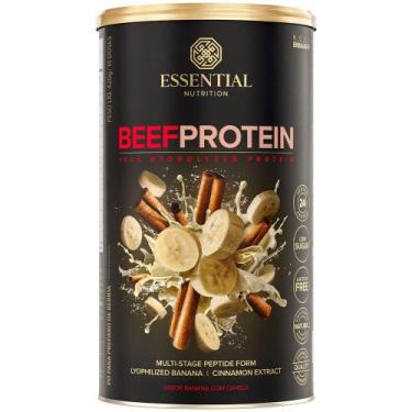 Imagem de Beef Protein Banana Com Canela (420g) Essential Nutrition