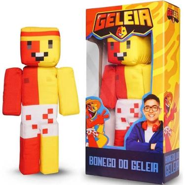 Imagem de Boneco Geleia Minecraft Streamers Gamers Youtubers Grande Cosmo KIDS