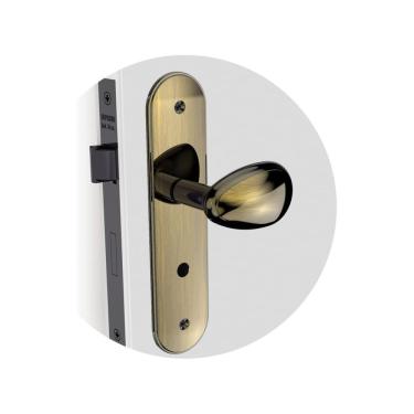 Imagem de Fechadura De Banheiro Taco De Golf Ouro Velho - Soprano