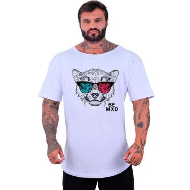 Imagem de Camiseta Morcegão Masculina MXD Conceito Leopardo de Óculos-Masculino
