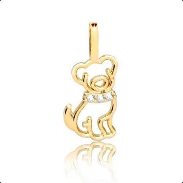 Imagem de Pingente Em Ouro 18k Pet Cachorrinho - Dreamfactoryjóias