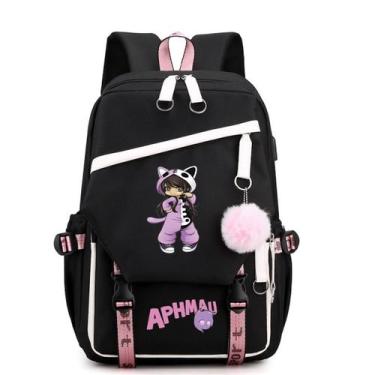 Imagem de Mochila escolar Aphmaus Anime para crianças em nylon - yiweisai