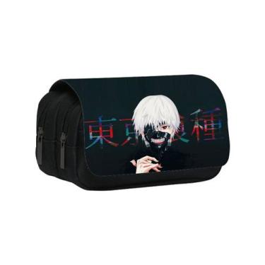 Imagem de Estojo para lápis Tokyos Ghouls Cartoon Anime de grande capacidade - y