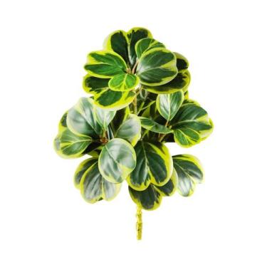 Imagem de Grandes Ramos De Árvore Banyan Artificial Com Folhas Vermelhas Falsas 