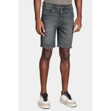 Imagem de Bermuda Aramis Jeans Dirty Azul Escuro-Masculino