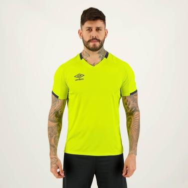 Imagem de Camisa Umbro Art Diamond Verde Limão-Masculino