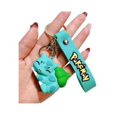 Imagem de Chaveiro De Silicone Pokémon Para Crianças: Pikachu, Charmander, Squir
