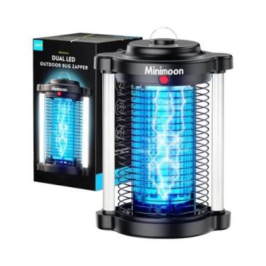 Imagem de Armadilha Elétrica Para Mosquitos Com Luz LED Dupla 4200V, Armadilha P