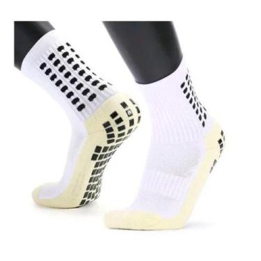 Imagem de Meia Esportiva Cano Alto Antiderrapante Futebol - Adulto - Trusox, Bra