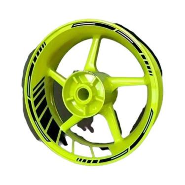 Imagem de Adesivos De Vinil À Prova D'água Para Rodas De Motocicleta De 17 Poleg