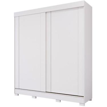 Imagem de Guarda Roupa Maragogi 2 Portas de Correr 3 Gavetas 100 MDF - Panan, Br